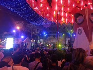 Meriahnya Suasana Panggung Hiburan Grebeg Sudiro 2025, Ada Ngatmombilung!