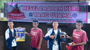 Tingkatkan Keamanan dan Efisiensi Kerja, Mahasiswa KKN UNDIP Lakukan Pendampingan dan Pelatihan Penerapan K3 di Bengkel Las Desa Ngering, Klaten