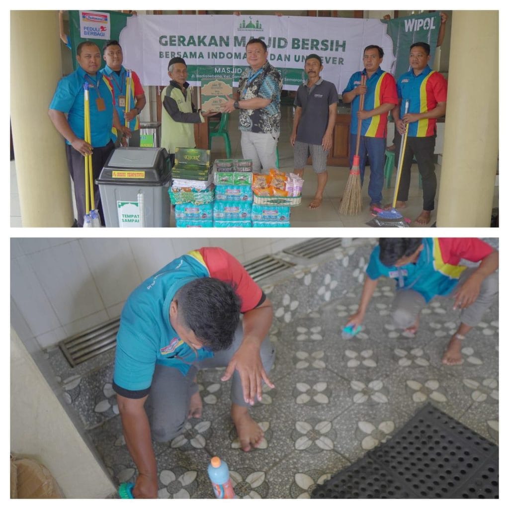 Indomaret dan Unilever Bersihkan 100 Masjid, Siapkan Suasana Ibadah yang Khusyuk untuk Ramadan 2025