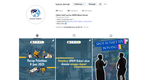 Mahasiswa KKNT TIM 18 Universitas Diponegoro Bantu Branding Konten Bahari Demak