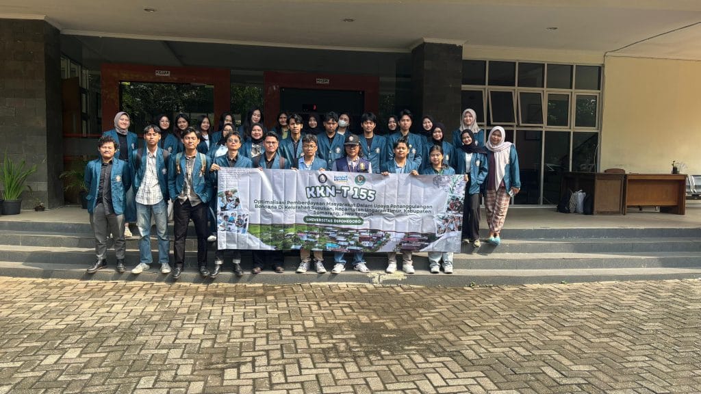 Waspada Potensi Bencana Geologi, Tim KKN-Tematik 155 UNDIP Lakukan Pemetaan Potensi Bencana dan Simulasi Kebencanaan di Kelurahan Susukan