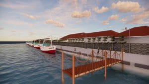 Mahasiswa KKN UNDIP Lakukan Redesain Dermaga dan Koridor di Pelabuhan Perikanan Pantai (P3) Tawang 