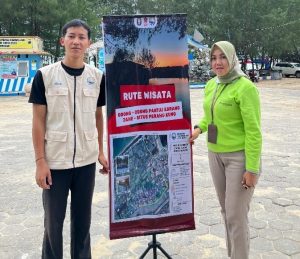 Mahasiswa KKN Tematik Undip dan Unisvet Gelar Program Jelajah Pantai Karang Jahe, Hadirkan Panduan Rute Wisata Odong-odong ke Situs Perahu Kuno Desa Punjulharjo, Rembang