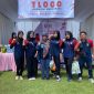 Mahasiswa Kuliah Kerja Nyata (KKN) Universitas PGRI Semarang (UPGRIS) Kelompok 37 berfoto bersama di Expo KKN Desa Kesongo, Tuntang. Expo ini dimeriahkan dengan jalan sehat, senam massal, dan penampilan kesenian tradisional, sekaligus menjadi ajang promosi produk UKM terbaik dari tiap desa.