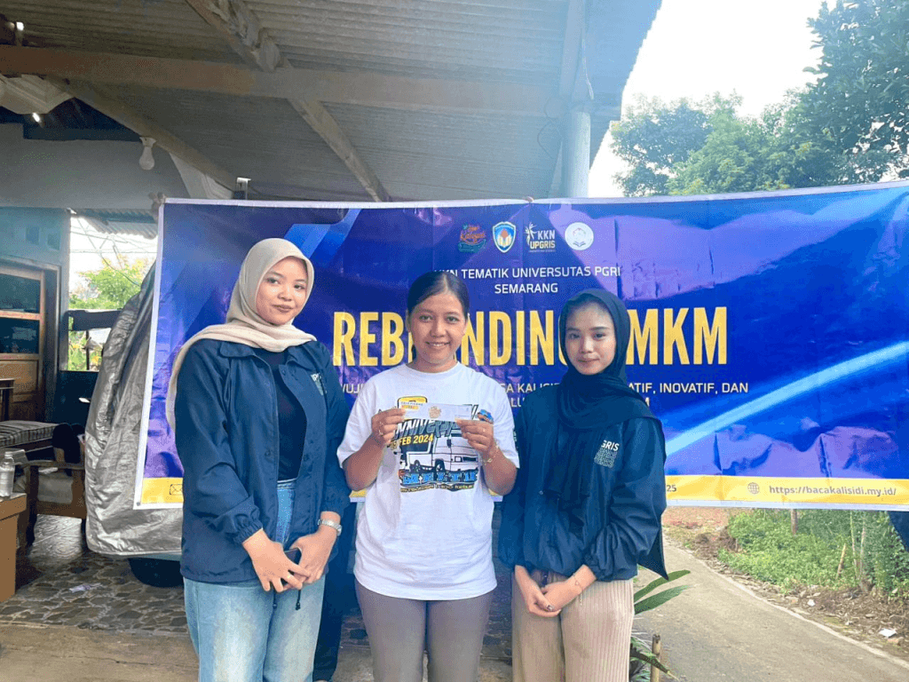 Tim KKN Kelompok 21 UPGRIS Lakukan Rebranding UMKM Desa Kalisidi