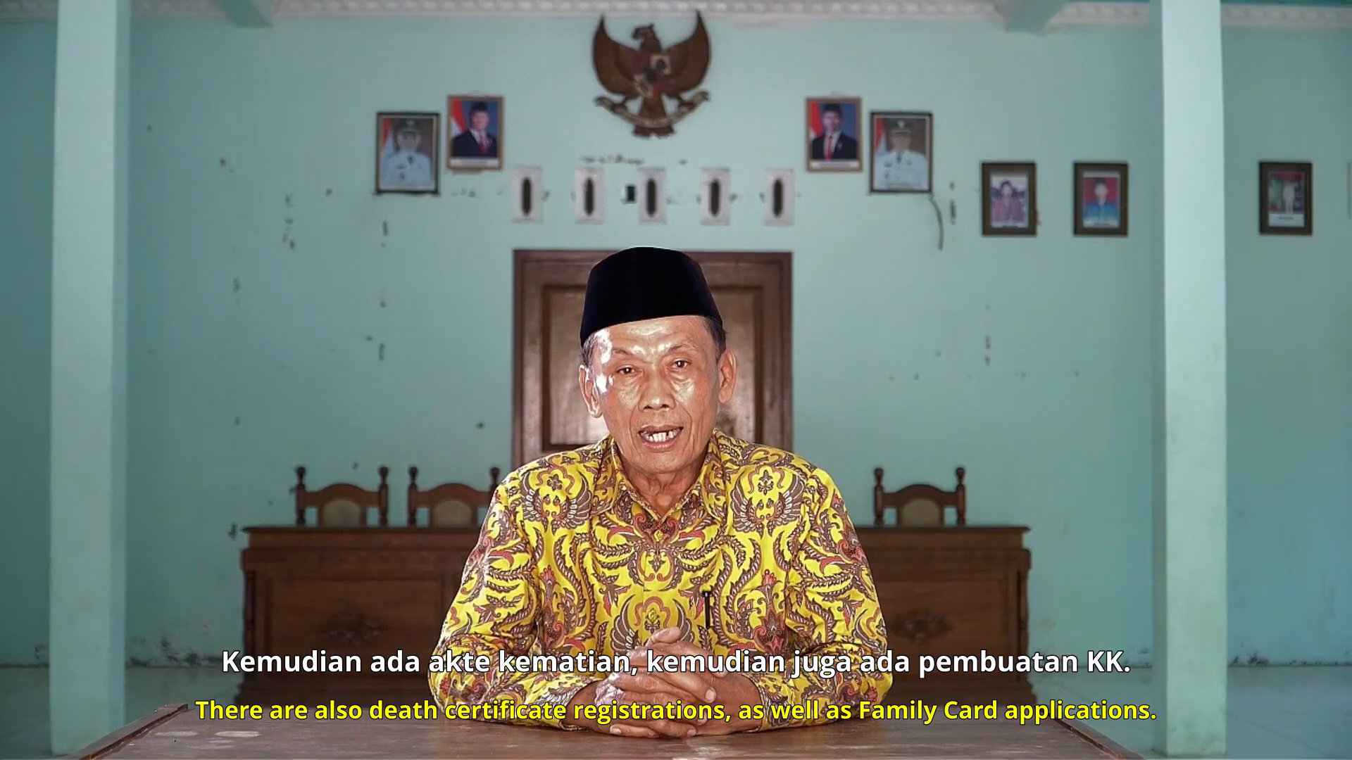 Salah satu cuplikan dari video profil Desa Kaliyoso (Dok. Tim II KKN UNDIP 2026)