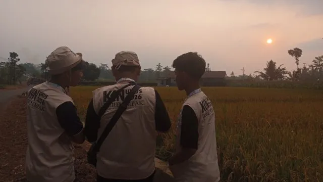 Proses pembuatan video profil desa digital